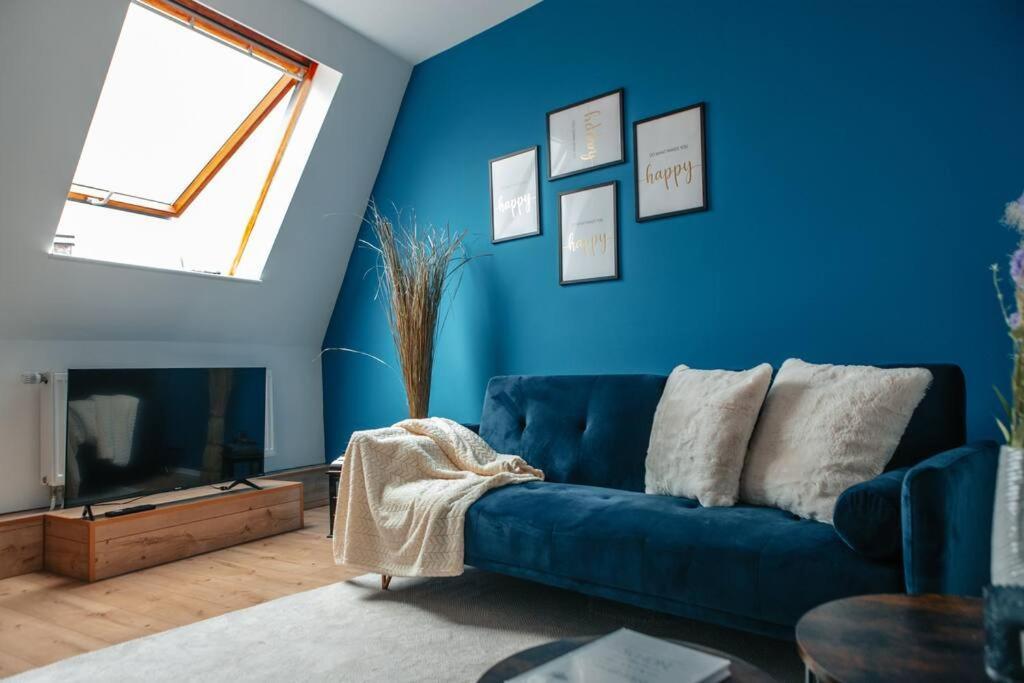 Central-Living Blue - Netflix - Wifi Essen Zewnętrze zdjęcie